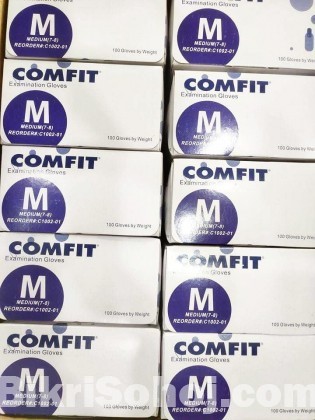 Comfit Medical Gloves (Malaysian) 1 Box
